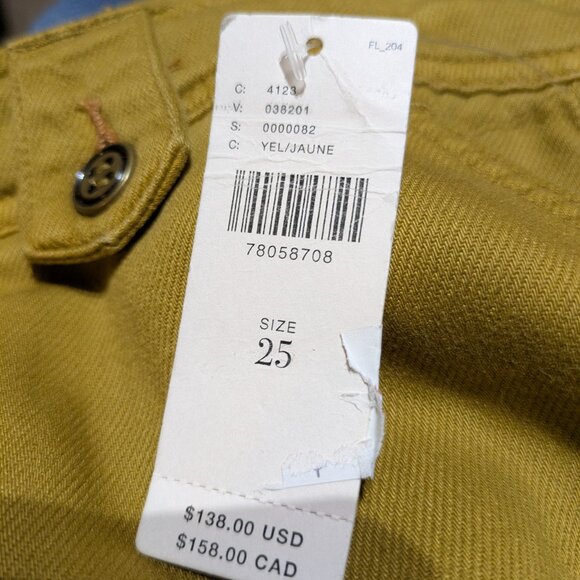 Anthropologie Pilcro Wide Leg Pants size 25 NWT - Picture 6 of 10